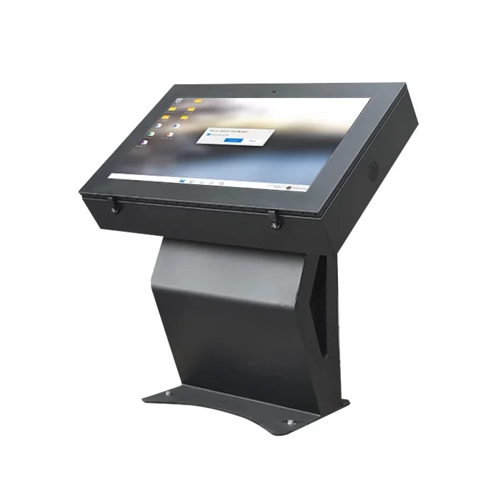 Outdoor Interactive 42 Inch Self Service Lcd Screen Totem Kiosk Information Checking Lcd Touch Screen for Resorts