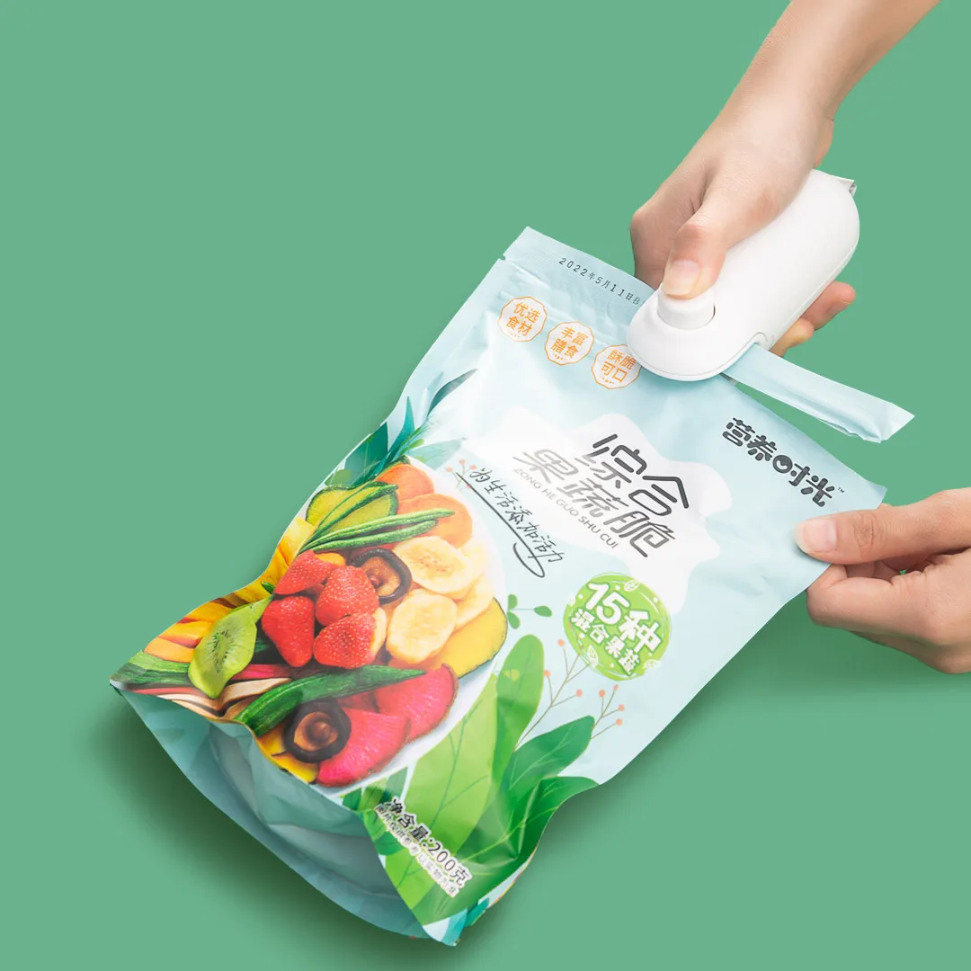 Youpin Xiaoda แบบพกพาซีล Mini เครื่องซีลอาหารขนมขบเคี้ยวพลาสติกกระเป๋าเก็บ Gadgets ครัว Bag Heat Sealer