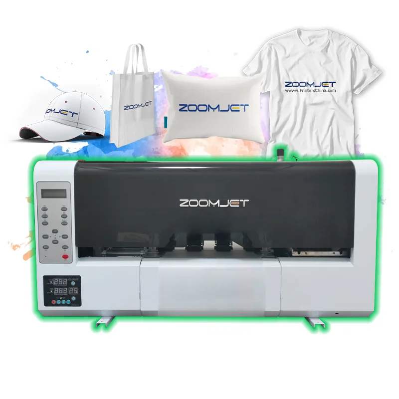 High Quality Textile Printing Machine  30cm Clothes Logo Printing Machine With White Ink