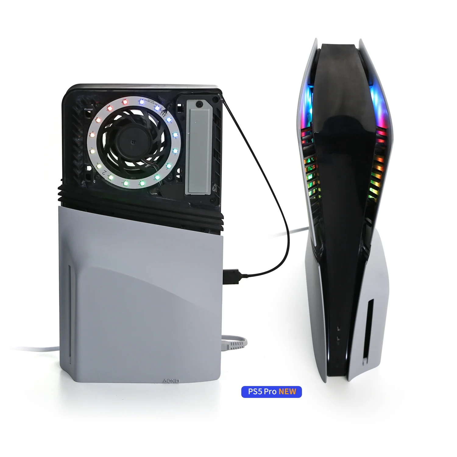 

Новая RGB-лампа для консоли PS5, светодиодная лента с множеством эффектов для PS5 / PS5 Pro / PS5 Slim (дисковая и цифровая версии), игровые аксессуары.
