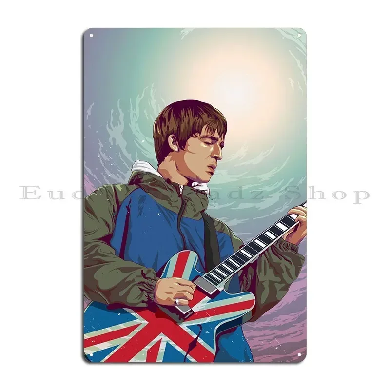 Noel Gallagher Metal Plaque Poster Create Wall Create Funny Kitchen Tin Sign Poster