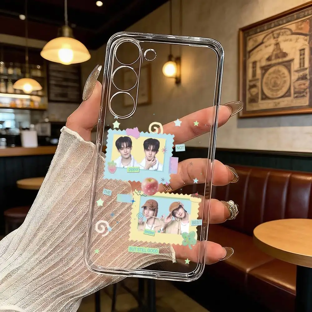 Thai Star TEETEEPOR Q-Qin D-Duang With You Phone Case For Samsung Galaxy A71,A70,A52,A51,A40,A30 Transparent Cover