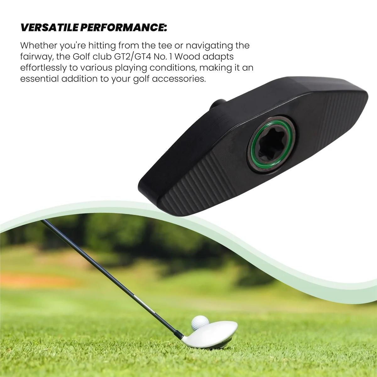 BABQ Batang Klub Golf Gt2/Gt4 Tiang Kayu Pertama Tiang Kayu Fairway Aksesori Golf Aggravate Berat Kayu Besi 7G