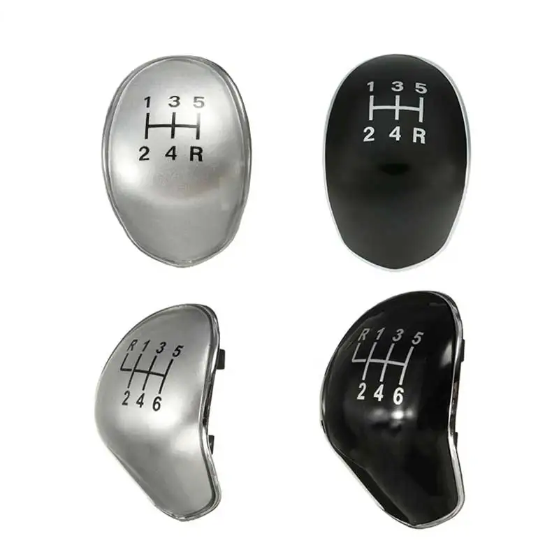 5/6 Speed Car Gear Shift Knob Badge Emblem Cap Cover Replacement For Ford Focus MK2 MK3 Fiesta MK7 C-max B-max Galaxy Kuga