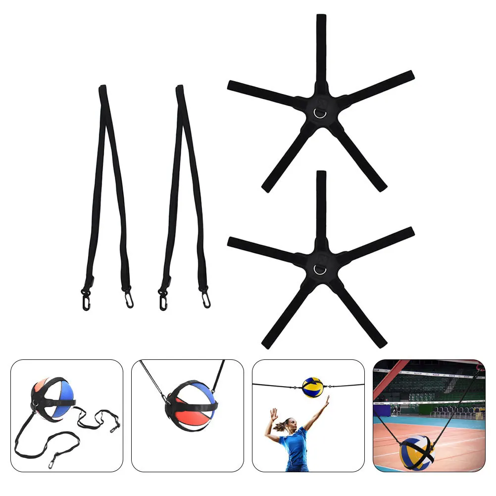 2 set Adjustable Mini Volleyball Training Indoor Outdoor Sports Practice Tool For Kids Creative Multi-Purpose Exercising Set