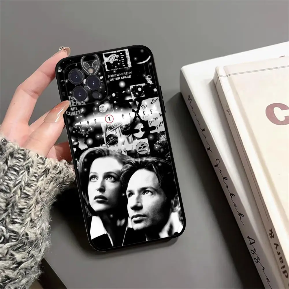 The X Files I want to believe Phone Case For iPhone 15 14 13 12 Mini 11 Pro XS Max X XR SE 6 7 8 Plus Soft Silicone Cover