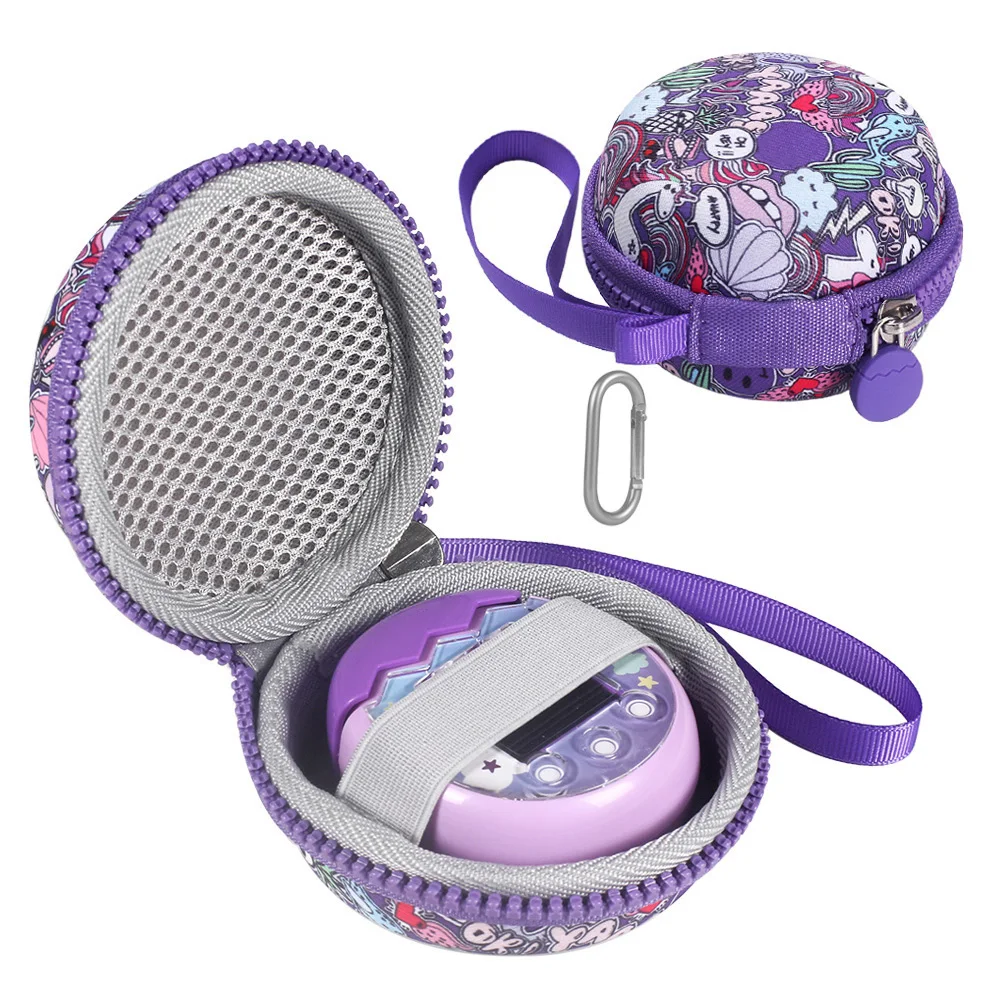 حمل ل Tamagotchi Pix المحمولة الإلكترونية الافتراضية الرقمية حقيبة سفر للحيوانات الأليفة