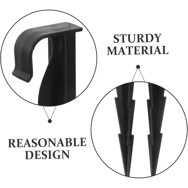 anti-loosening barbed irrigation ground plug, drip pipe support rod, agricultural greenhouse lawn water hose holder