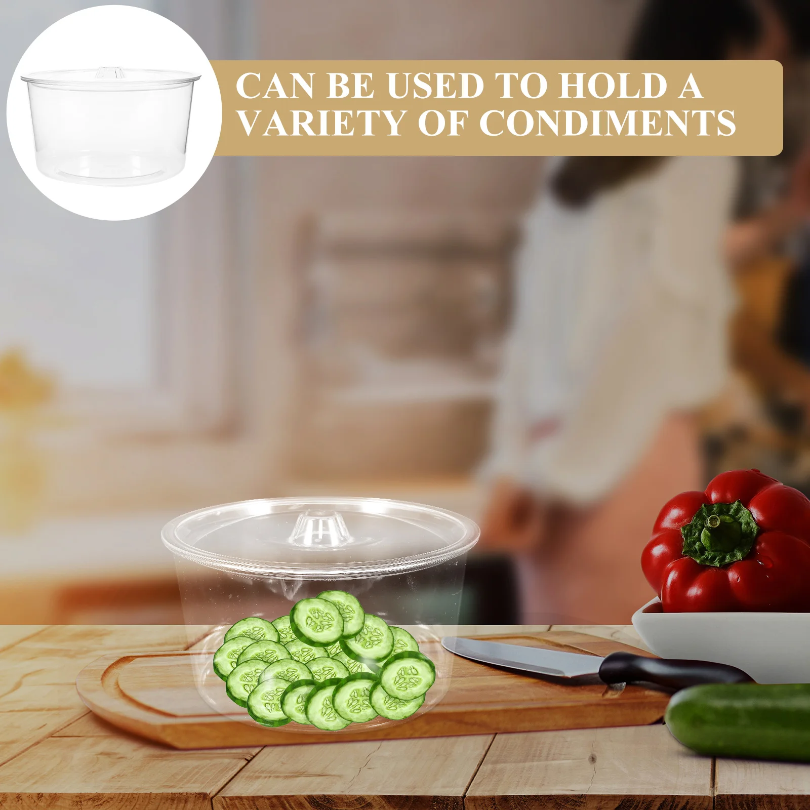 

Transparent Seasoning Box Clear Spice Multi-Function Condiment Holder Kitchen Essentials Condiment Storage Container Sturdy