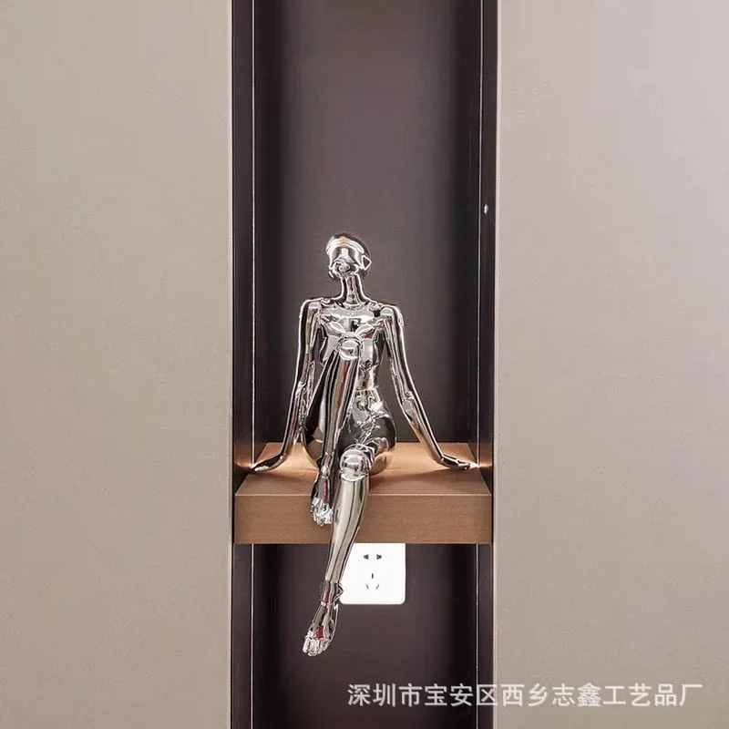 DSA modern light luxury ornaments for living rooms, entryways, model rooms, home soft furnishings, art sculpture decoration