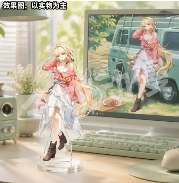 Japanese Anime Wuthering Waves Huihui Yangyang Acrylic Stand Figure Model Plate Cosplay Collection Desktop Decor Gifts XTRJ