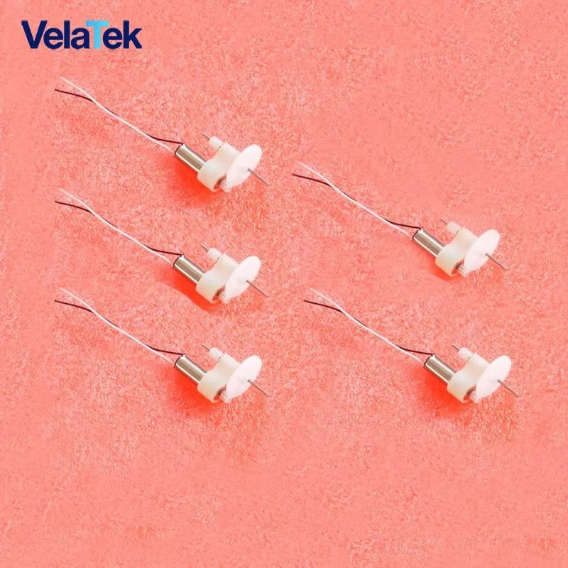 5Set Micro 6mm Hollow Cup Motor Gearbox Kit, 1-4V 50000RPM Coreless Motor Reductor, High Torque DIY Model Parts