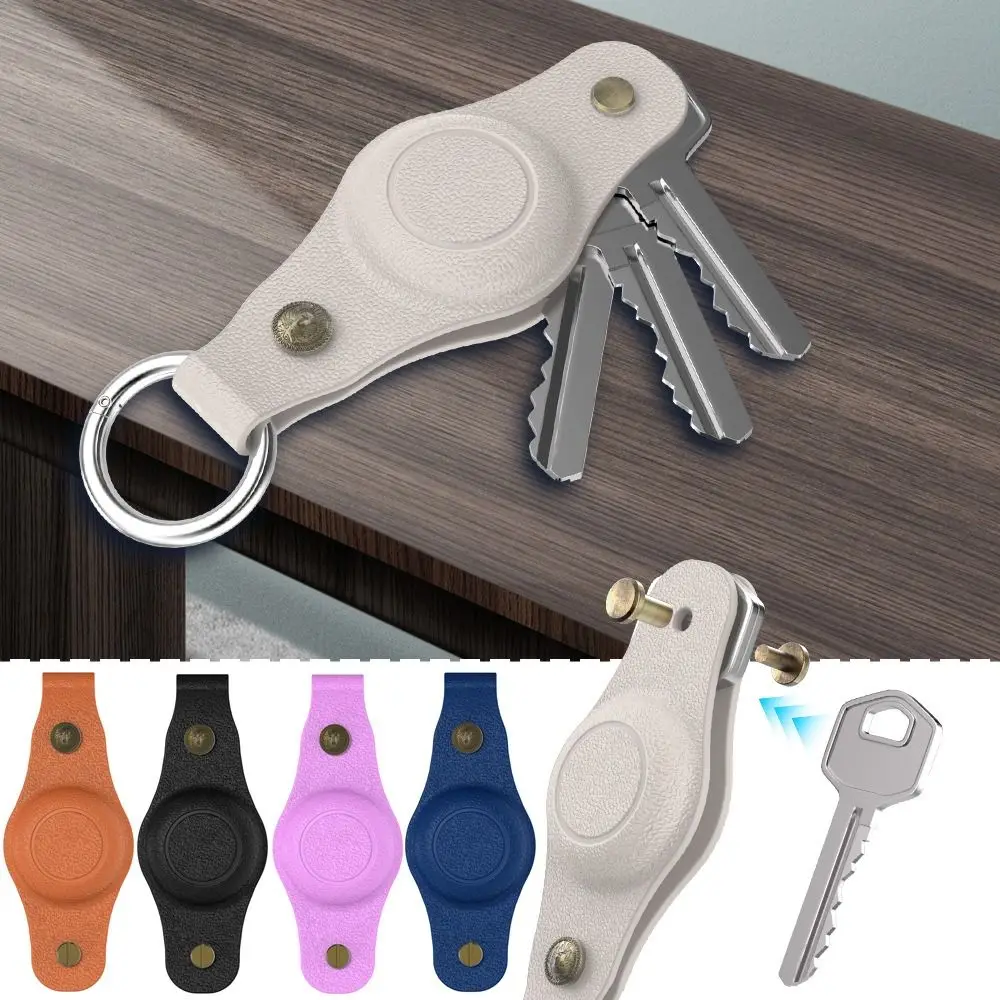 Silicone Keychain Silicone Case Key Organizer Waterproof Key Chain Ring Holder Accessories Portable Keychain Cover for Airtag