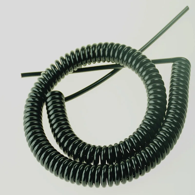 

7-10 Spring spiral cable cores 8 9 10 cores 0.2mm 0.3mm 0.5mm 1.0mm 2.0mm can stretch the wire shrink cable