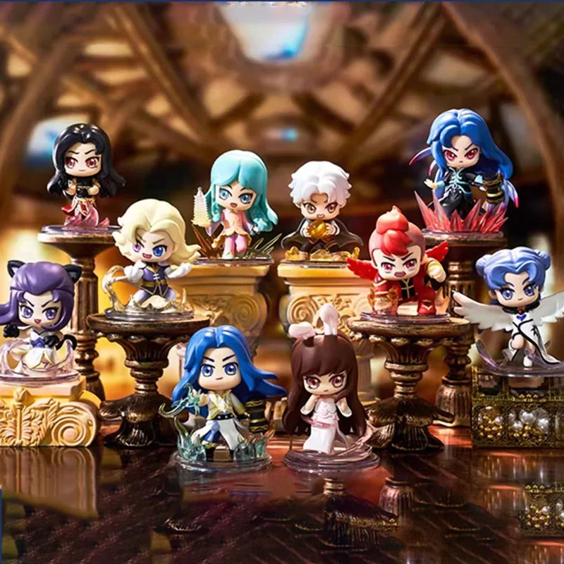 دولو-الجيل الثاني النهائي معركة سلسلة صندوق أعمى ، تانغ سانشياو الرقص الشكل ، عرض الطاولة ، هدية العيد إلى Fr ، البر الرئيسي #6