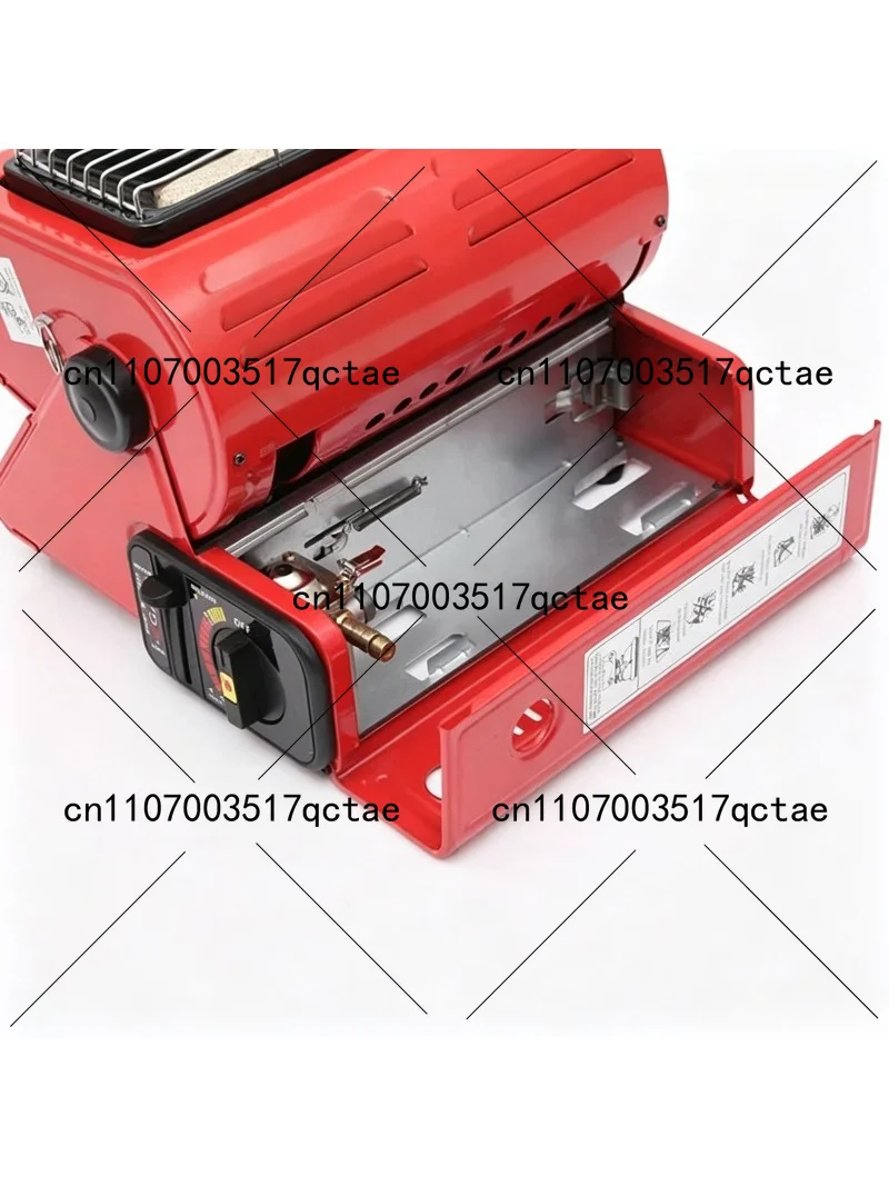 Outdoor Gas Heater Stove for Camping Hiking Picnic Cooking and Heating Dual Purpose Portable Equipment
