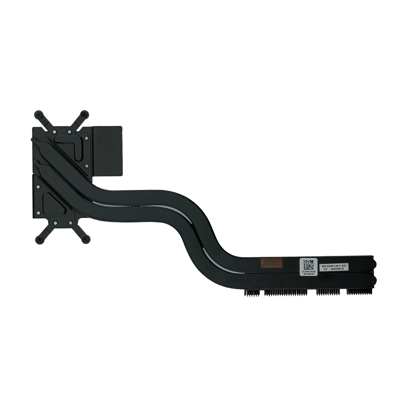 

07F9F7 Радиатор для ноутбука DELL Latitude 3520, кулер для процессора/GPU, радиатор Cyborg L 15 TGL