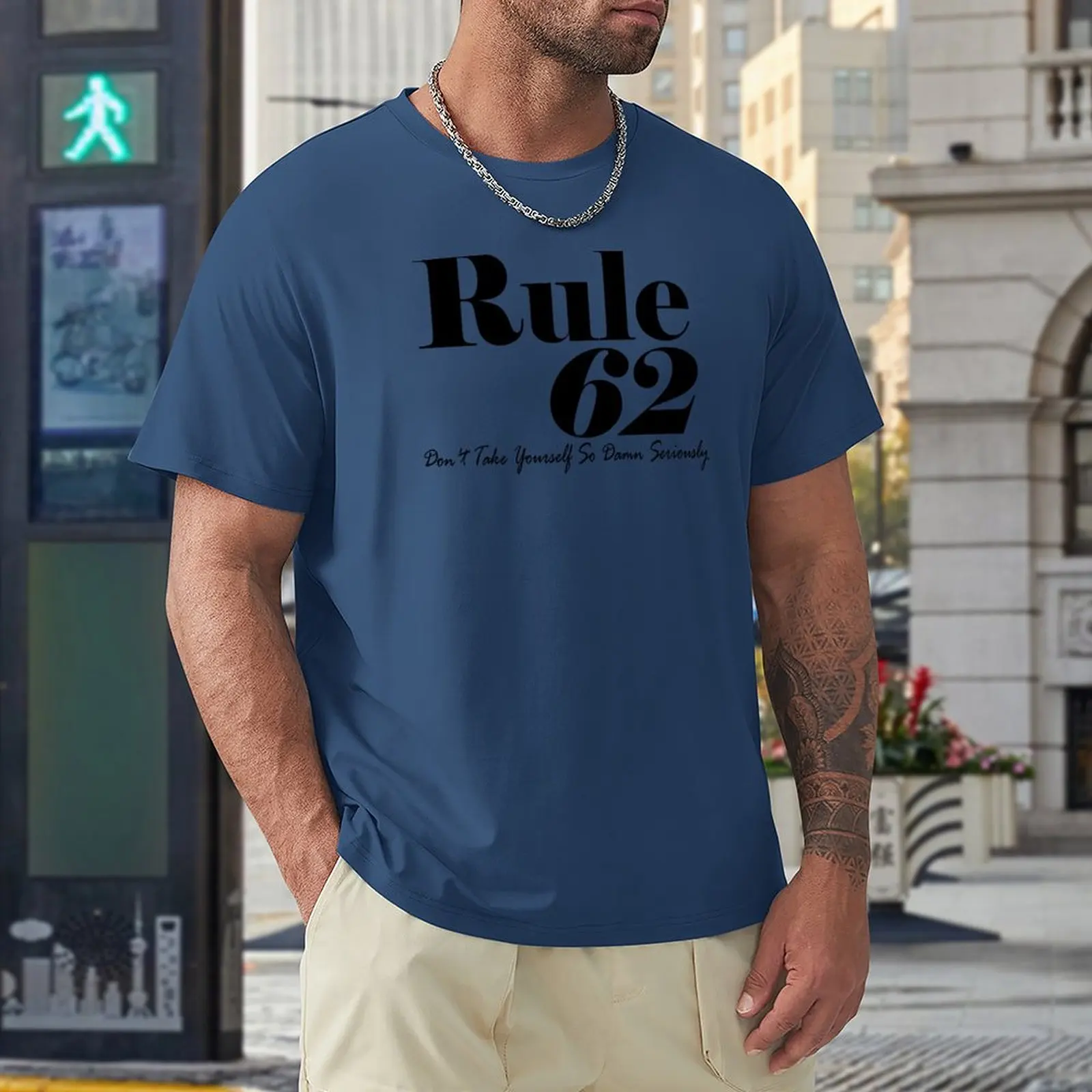 Rule 62 Alcoholics Anonymous Tradition T-Shirt aesthetic clothes blondie t shirt Short sleeve tee funny t shirts for men