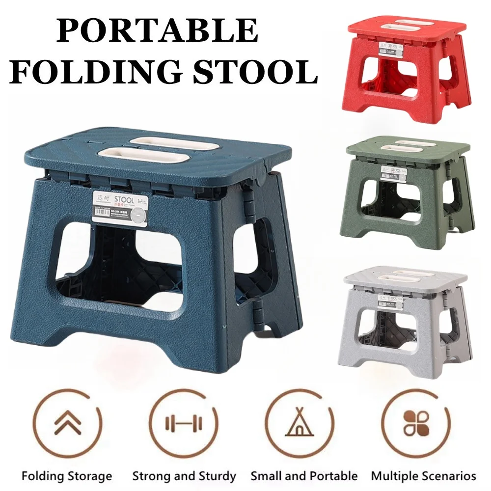 Home children's portable folding stool for camping and fishing can be used for thick reinforcement chairs mini fishing stools