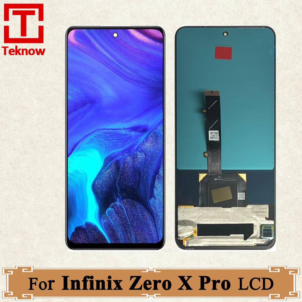 

6.67" AMOLED For Infinix Zero X Pro LCD Display Touch Panel Digitizer For Infinix Zero X Pro LCD X6811 Screen Replacement Parts