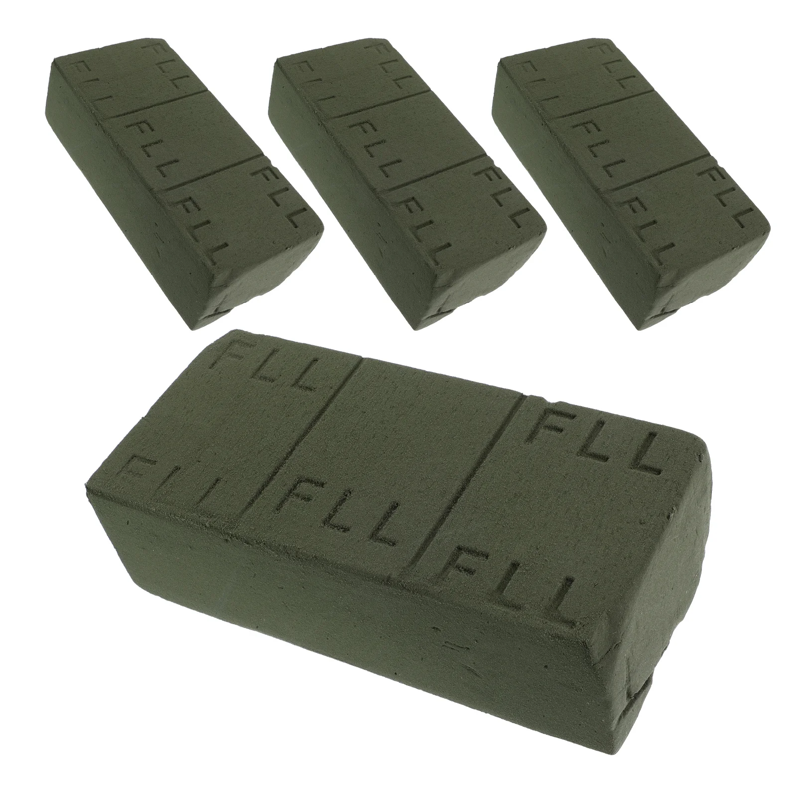 

8 Floral Foam Blocks Eco- Smooth Surface Realistic Craft Base Arrangement Holds Water Hydrated Flowers Faux Grass
