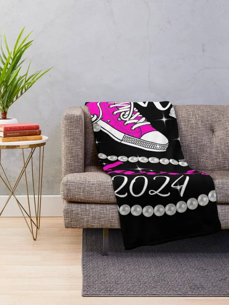 Kamala Harris 2024 Vote President Kamala Election Sneakers Throw Blanket Cute christmas decoration Blankets