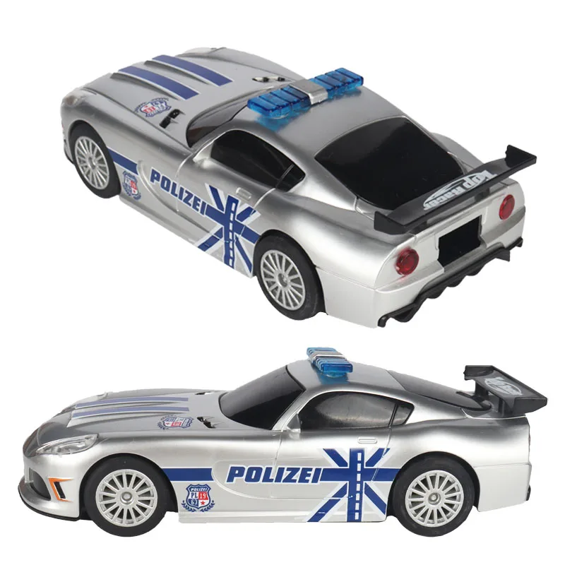 Analog Slot Car 1 32 1/32 Scale Set Electric Racing Track Rally Police Cars Kids Toy For SCX Compact Go Ninco Scalextric