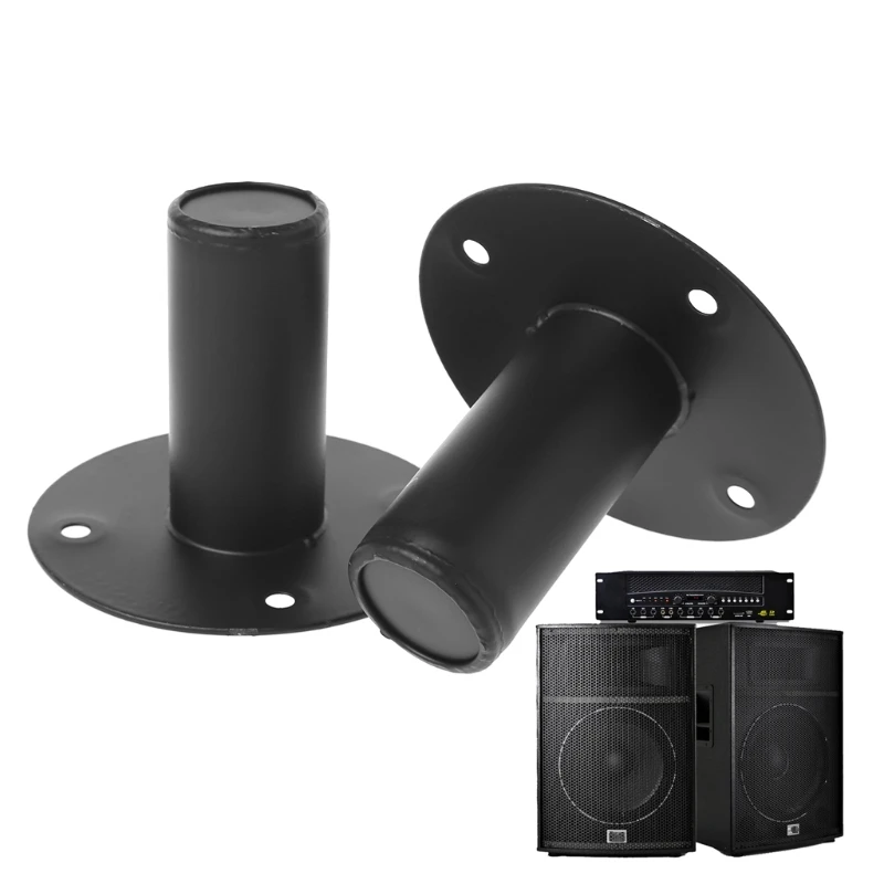 Professional Metal Stand Speaker Iron Lower Sound Stage Seat Mounting Base Tray Effectively Protect Speaker Stand Mounts