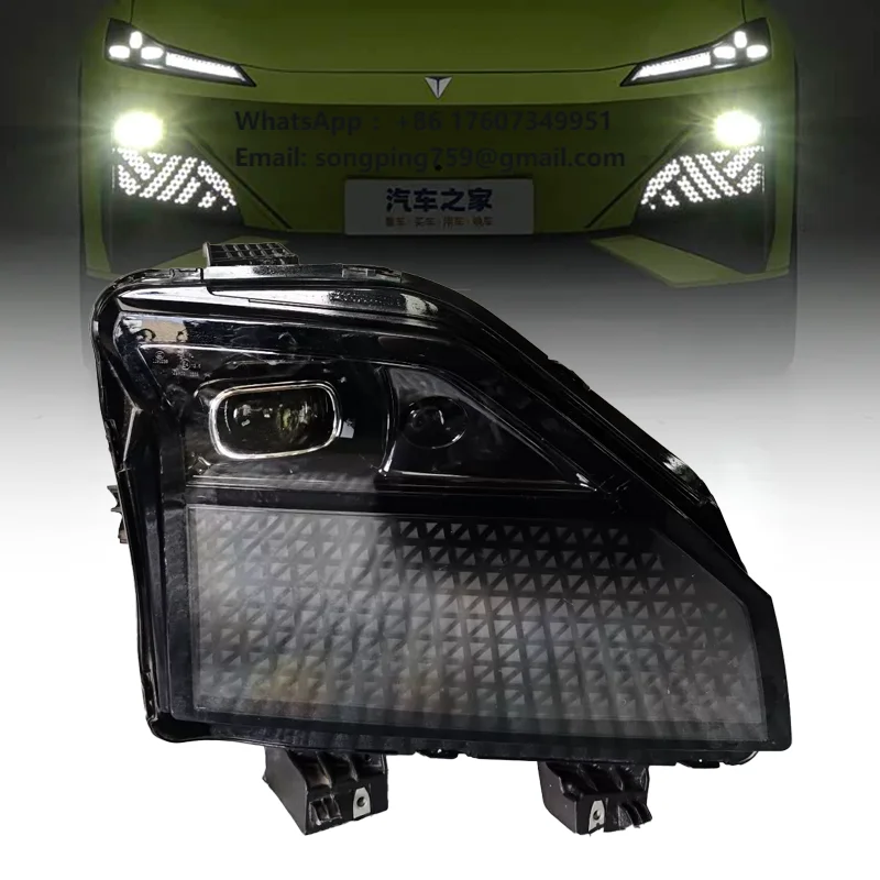 LED Headlights Assembly for Deepal S7 Changan Deepal S7 2023-2026 Matrix LED Headlamps DRL Sequential Turn Signal Plug & Play