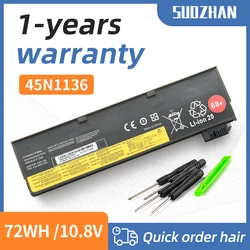 SUOZHAN Laptop Battery For Lenovo Thinkpad X270 X260 X240 X250 T450 T470P T450S T440S K2450 W550S P50S 45N1136 45N1738 68+