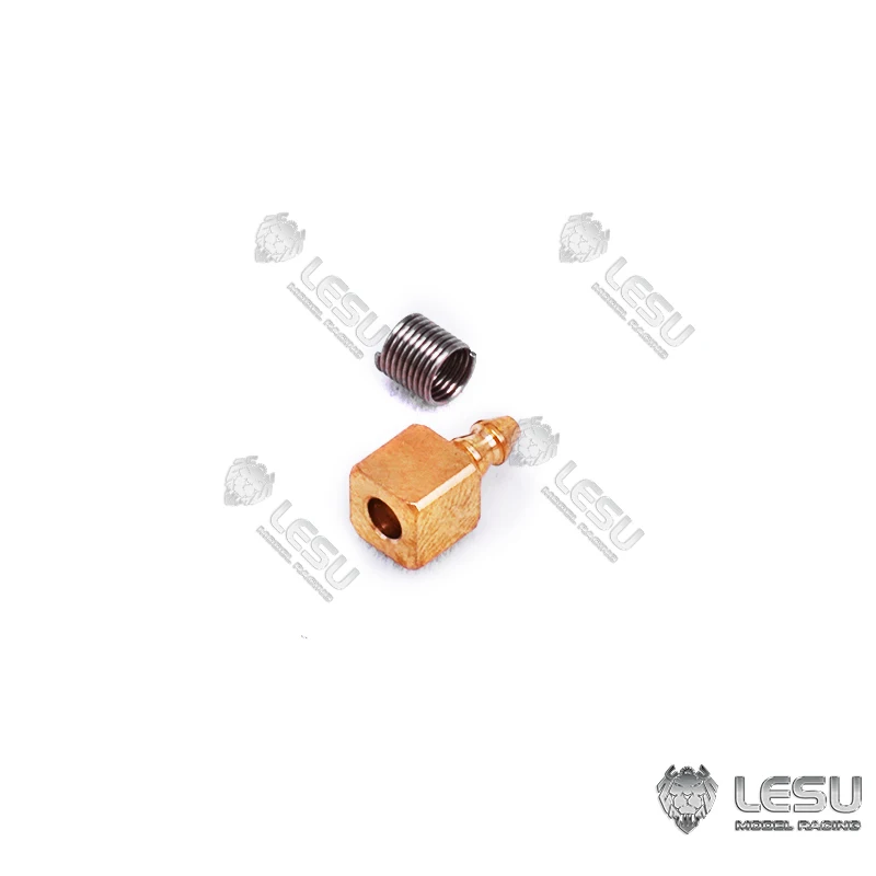 Lesu Messing Mondstuk Voor 1/14 Hydraulische Rc Graafmachine Vrachtwagen Lader Heftruck Afstandsbediening Speelgoed Tamiyaya Model Th16981-SMT3