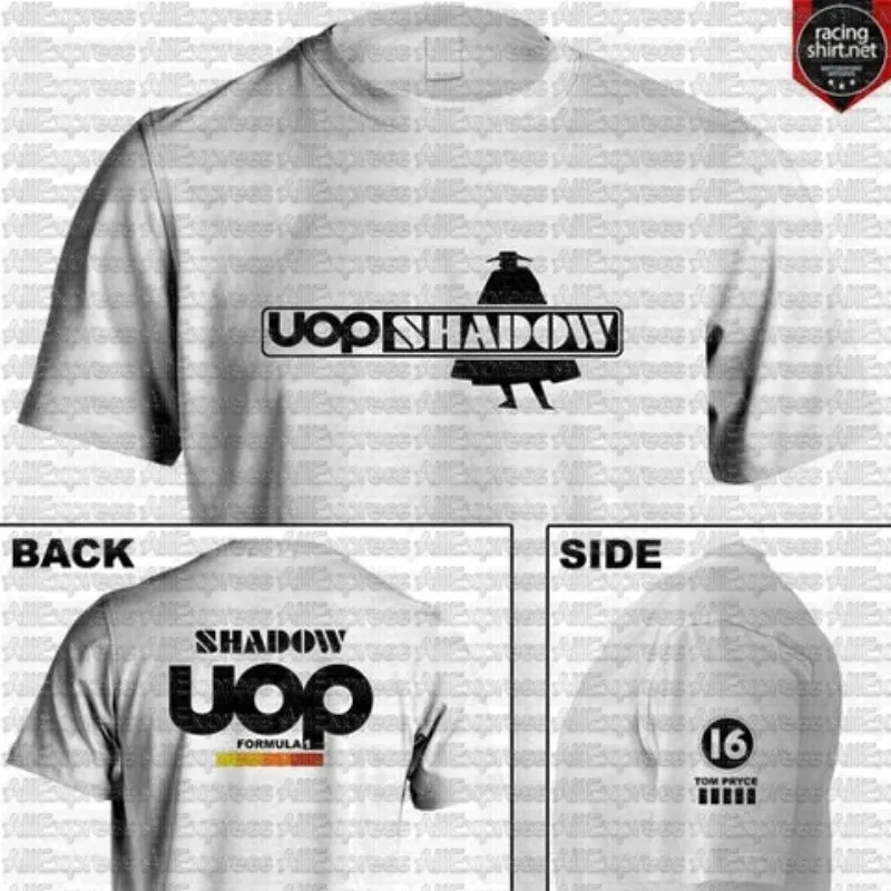 

Shadow-UOP_Tom Price Retro F1 Motorcycle Racing T-shirt Men's and Women's Outdoor Sports Casual Short Sleeve Speed Drying
