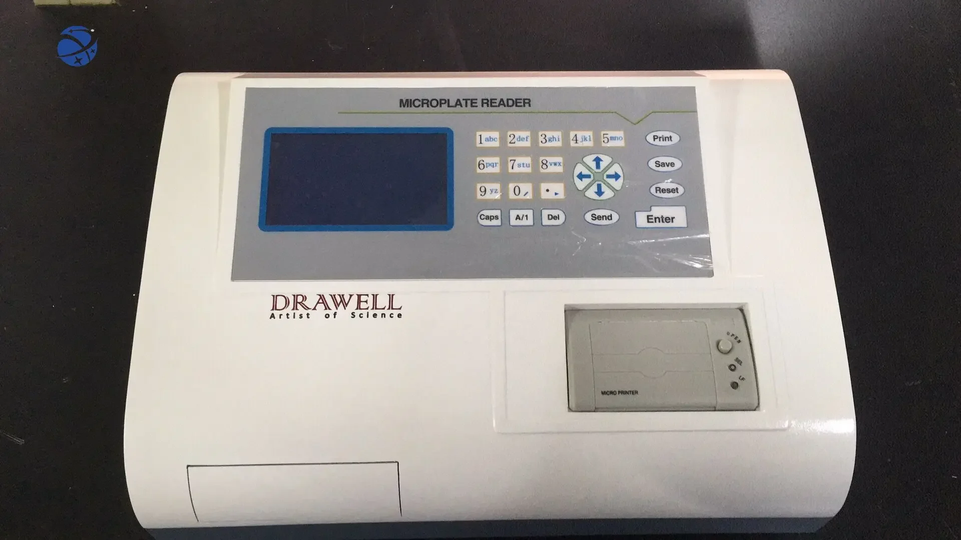 8-Channel optical system Elisa Microplate Reader