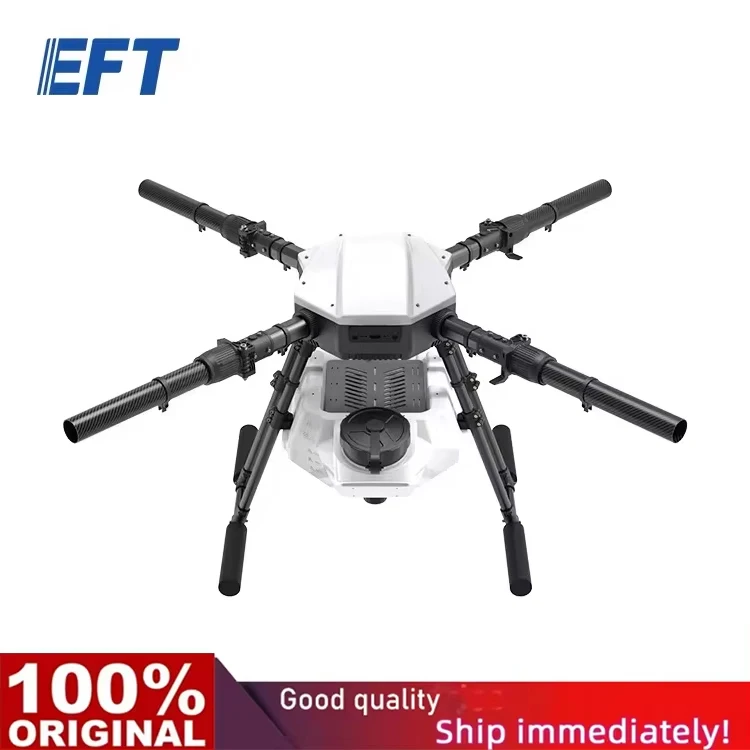 

EFT E410P 10L 10Kg усовершенствованная четырехосная сельскохозяйственная опрыскивающая рама с колесной базой 1393 мм, водонепроницаемая, складная рама