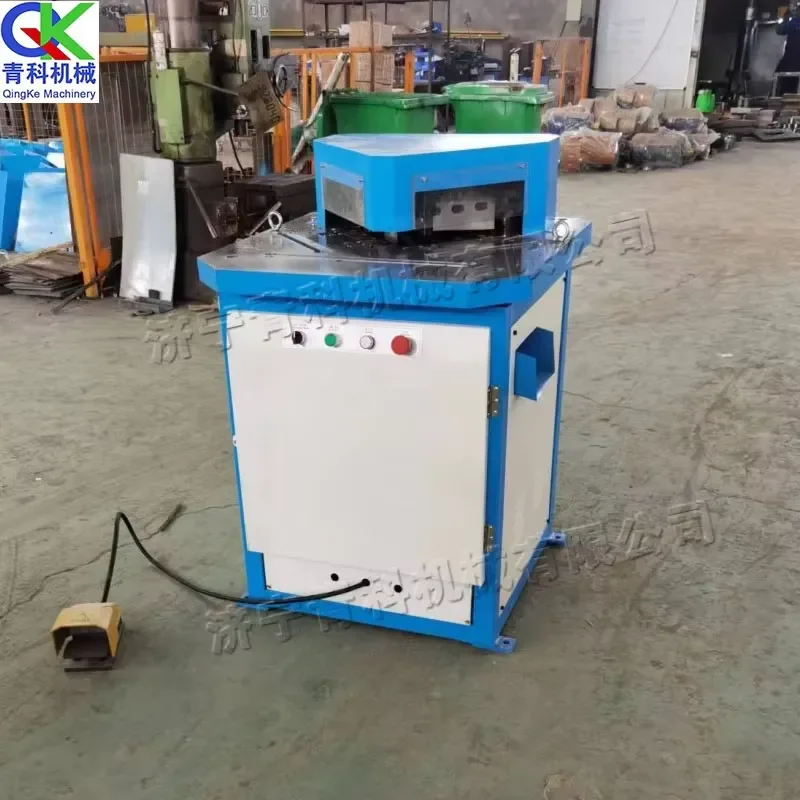 CE Certification New Style 90 Degree Stainless Steel Tube Corner Cutting Device Hydraulic Angle Notching and Forming Machine