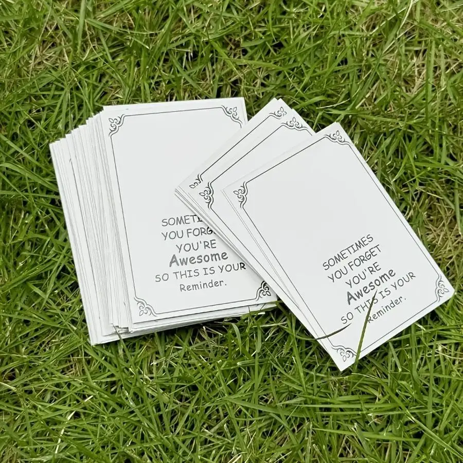 1/5/10/20/50/100pcs Encouragement Pocket Hug Cards - Mini Greeting Cards with 