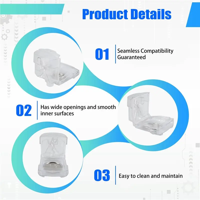 NEW!A61I Water Chamber With 10 Packs Filters For Airsense 11 & Aircurve 11 Standard Humidifier Tub Container CPAP Machine Access