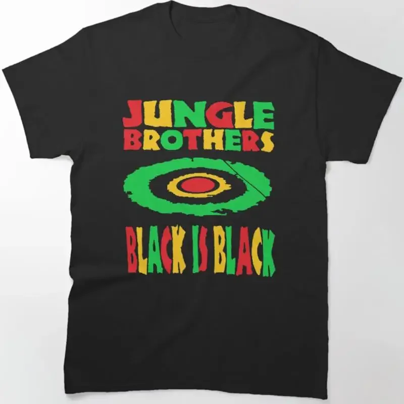 Black Is Black Jungle Brothers Straight out the Jungle Mike Gee Sammy B T Shirt