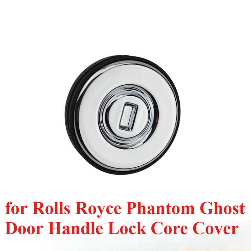 for Rolls Royce Ghost Door Lock Cover Door Trim Cover Door Lock Cylinder Cover Keyhole Keyless Entry 1pcs