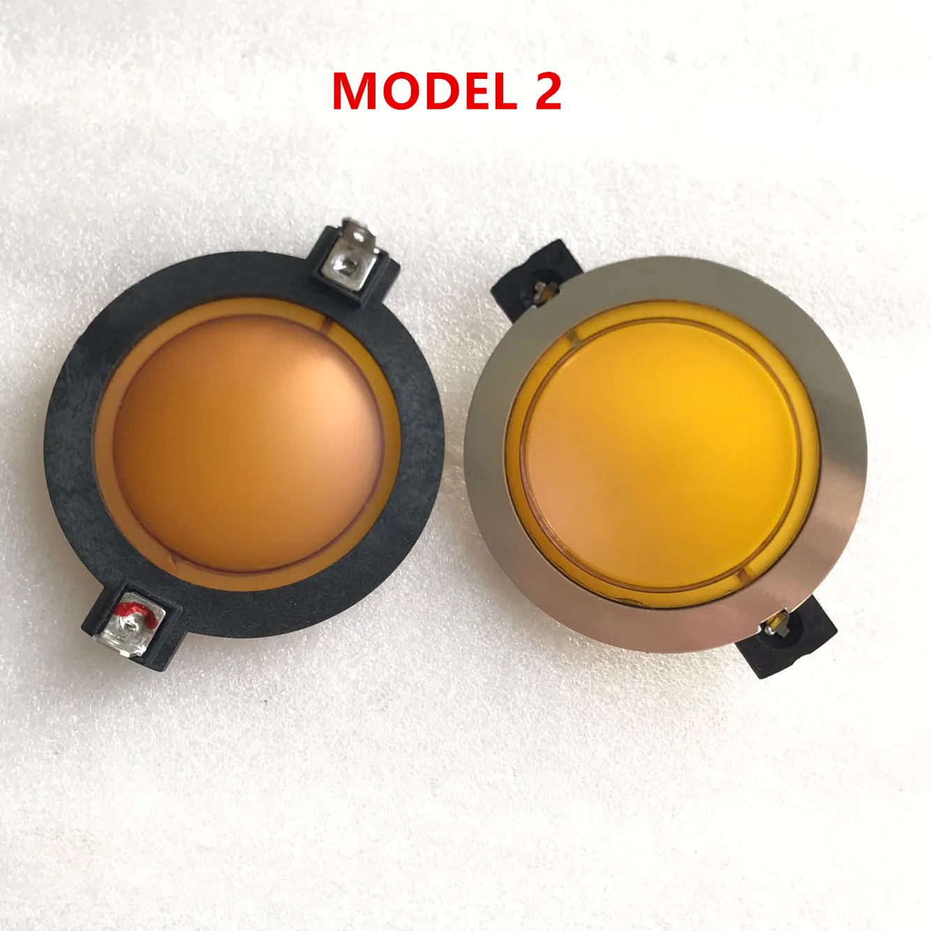 4pcs neodymium speaker diaphragm DE400 replacement tweeter 44mm voice coil for professional audio Flat wire