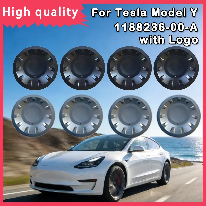 1188236-00-A Für Tesla Model Y 21 Zoll Radnabenkappe 118823600A Brandneuer Ersatz Auto-Außenzubehör 1188236 – Detail 1