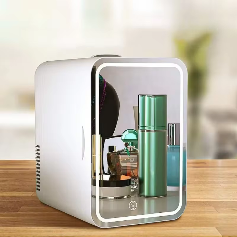 10L Large-Capacity Skincare Fridge with Vanity Mirror