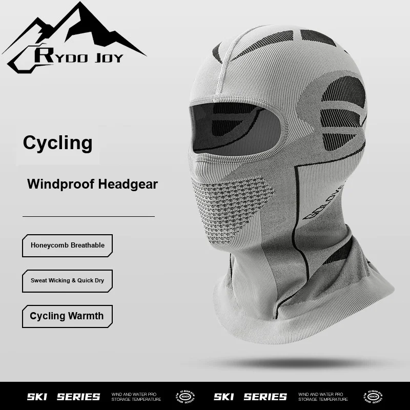 Cycling Protective Windproof Head Cover Winter Warm Breathable Quick Dry Face Neck Shield for Motorcycle Skiing