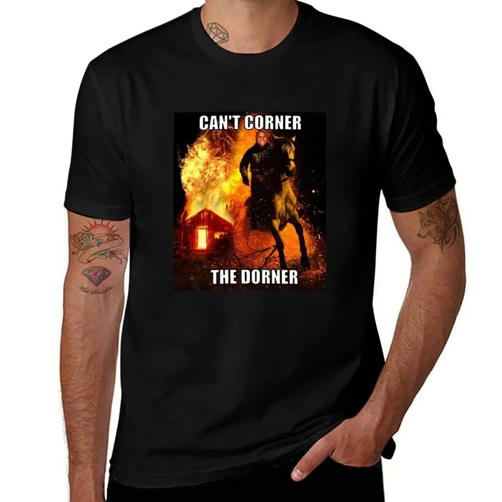 Can't Corner the Dorner. T-Shirt Work Basic Short Sleeve Top T-Shirt