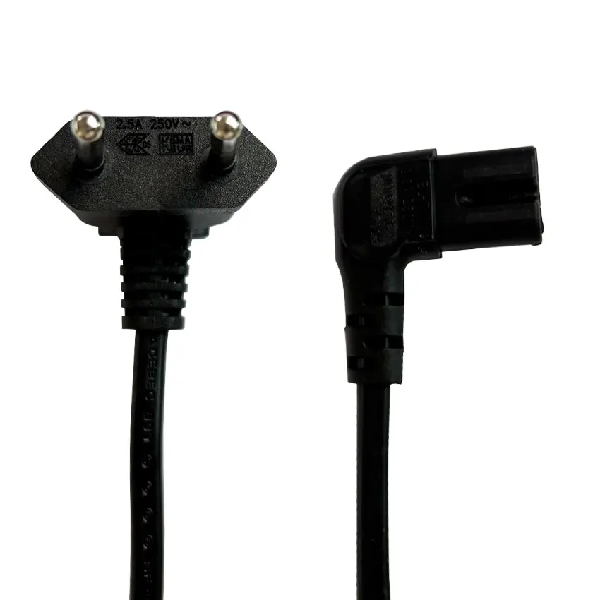 

EU To IEC 320C C7 AC power cord Schuko CEE7/16 to C7 Firgure 8 Power lead cable for samsung Philips Sony LED TV 1m/3m