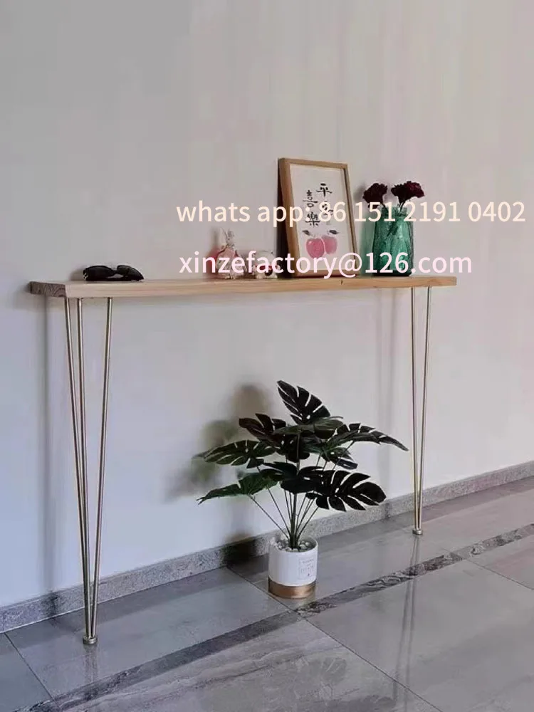 

Customizable wąski długi stół, konsola wejściowa, meble do salonu na prześcieradło z ciepłym powietrzem, mały stół z pask