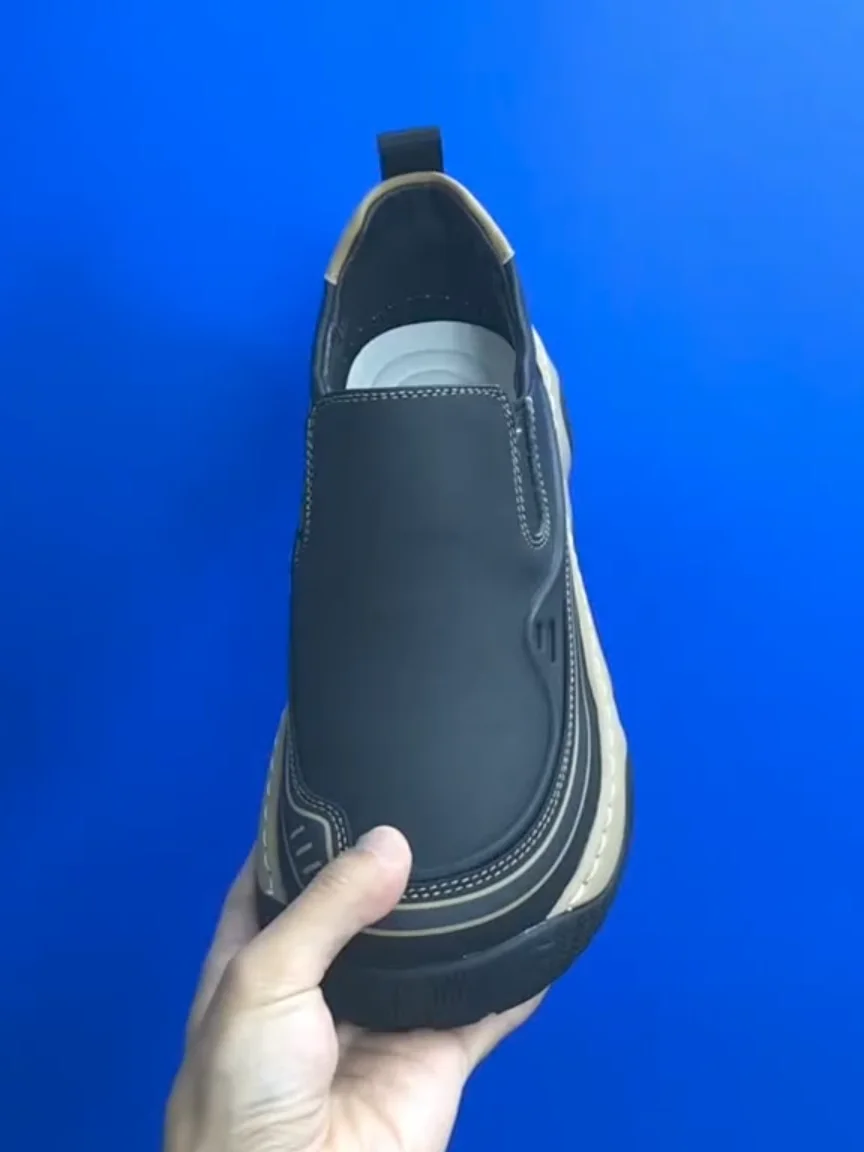 

New 5523 Men's Pure Leather Casual Comfortable Shoes High Quality Elegant Fashion Trend Cool Leisure Luxury Sensation