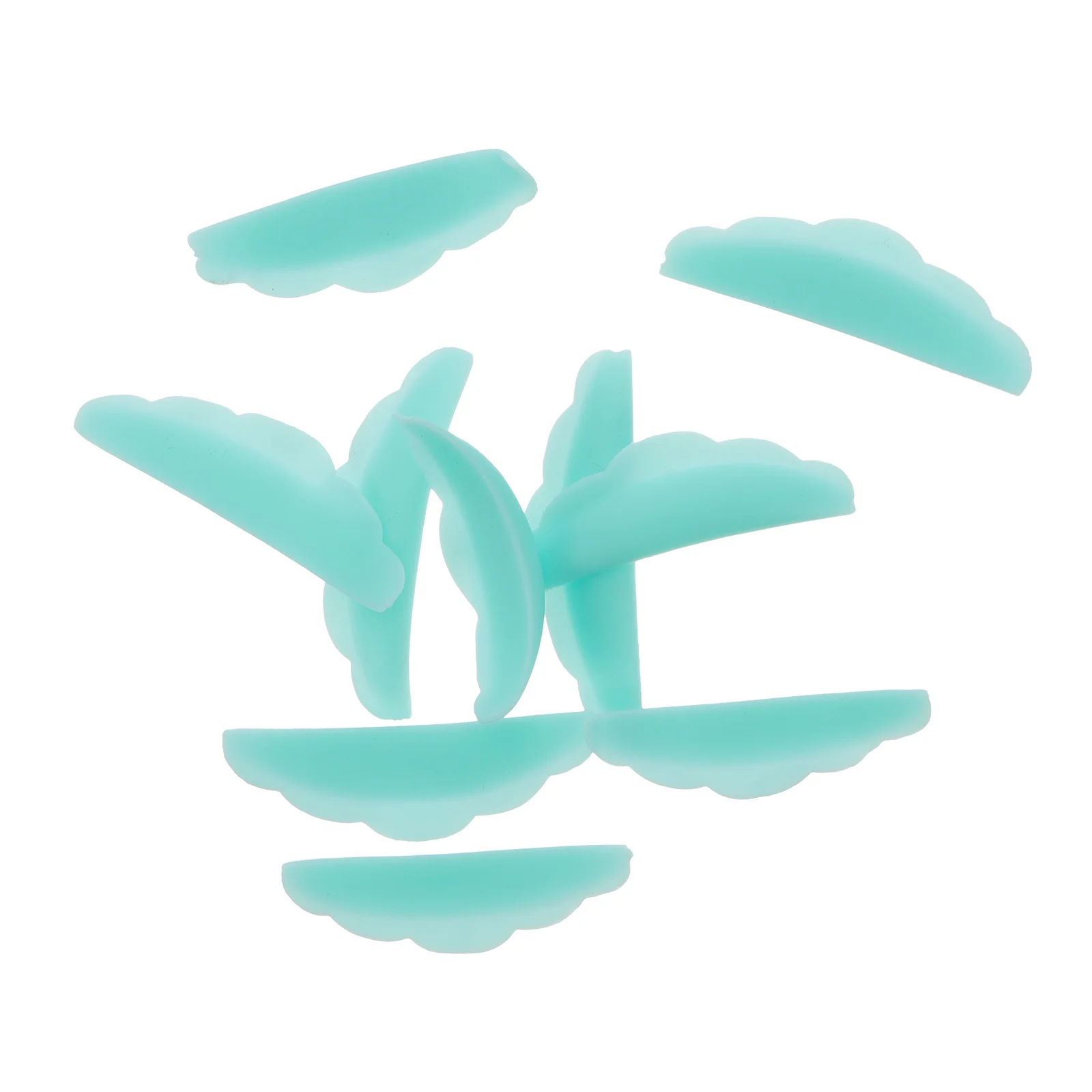 2 stücke Dauerwelle Dichtungen Silikon Wiederverwendbare Lash Lift Werkzeug Für Verlängerung Pfropfen Falsche Wimpern Patches Wimpern Schild Pads Make-Up