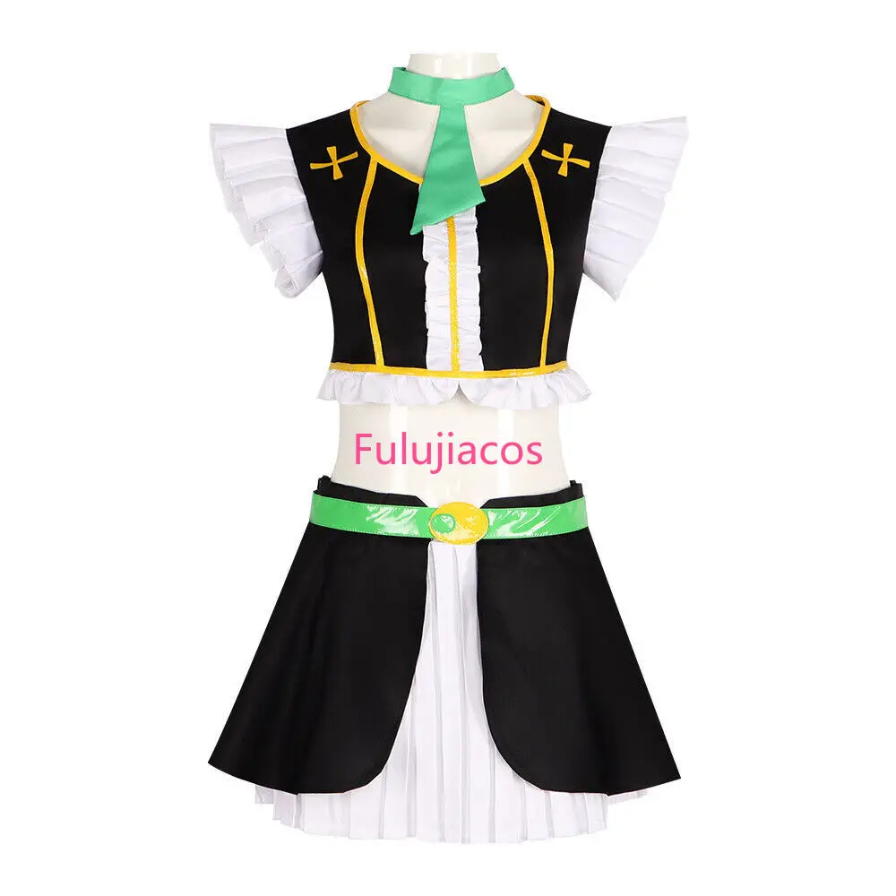 

Fulujiacos Rin Hoshizora Cosplay Costume Dance Skirt Girls Dress