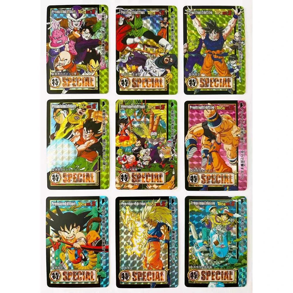 Anime characters Dragon Ball Super Bulma Trunks Frieza DIY Homemade cover Collection card Christmas birthday gift Game toys